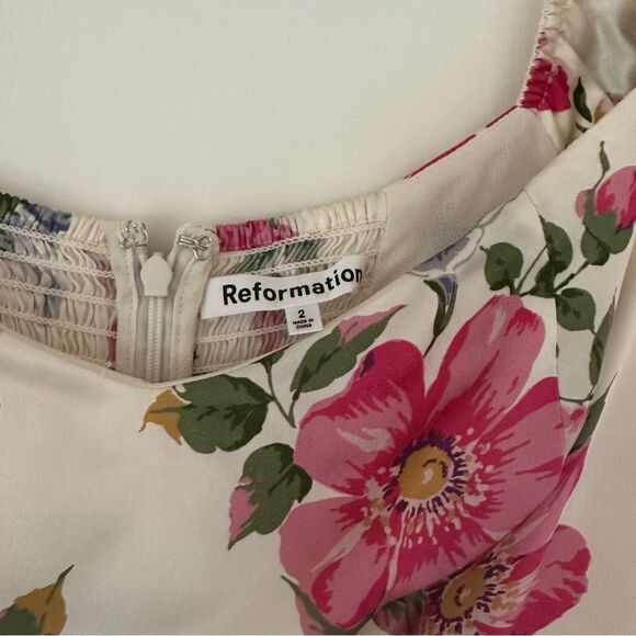 Reformation Genesis Silk Dress - Picture 6 of 15